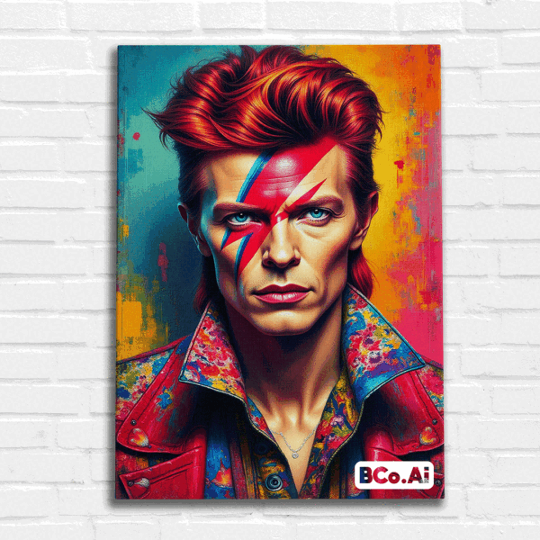 Cuadro Decorativo - Bowie Icono Eterno