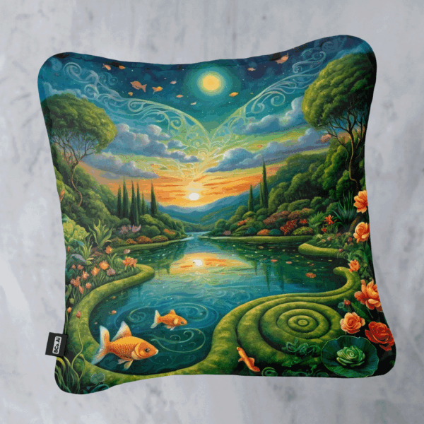 Kit de 3 Cojines Decorativos - Jardín Encantado - Imagen 3