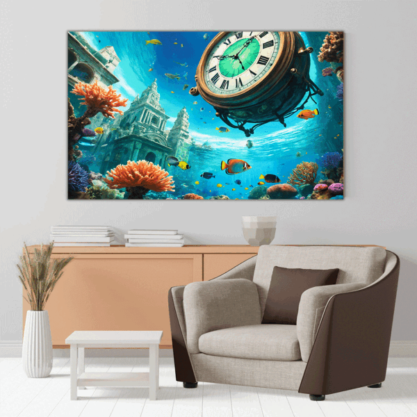 Cuadro Decorativo - Ciudad Sumergida - Imagen 2