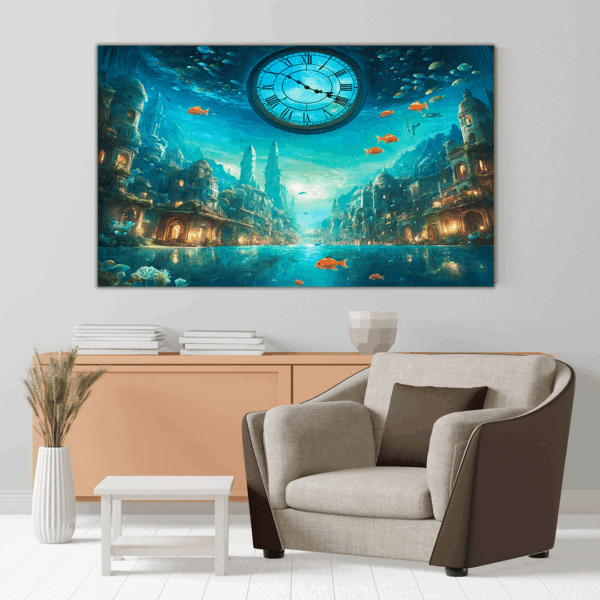 Cuadro Decorativo - Ciudad Sumergida - Imagen 4