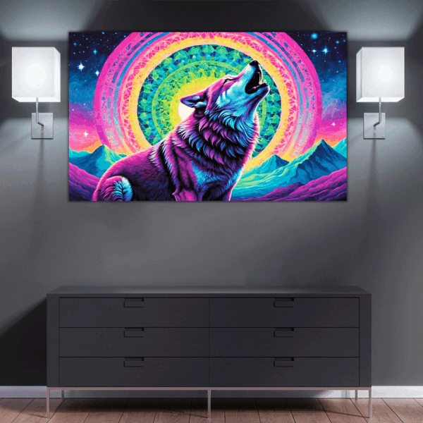 Cuadro Decorativo - Aullido Estelar - Imagen 2
