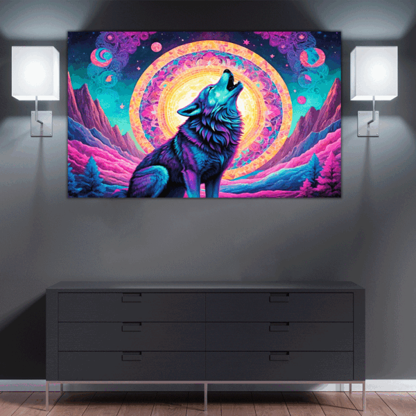 Cuadro Decorativo - Aullido Estelar - Imagen 3