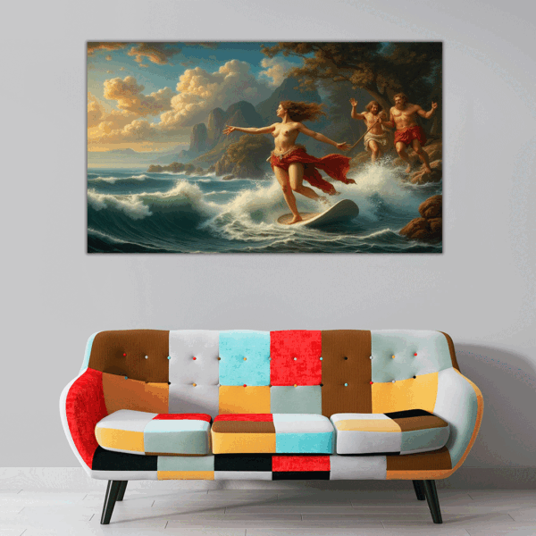 Cuadro Decorativo - Diosa de las Olas - Imagen 5