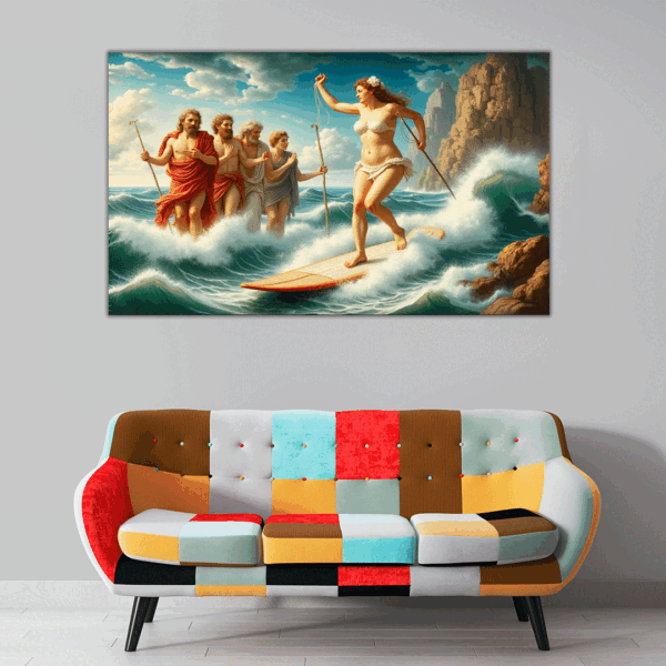 Cuadro Decorativo - Diosa de las Olas - Imagen 2