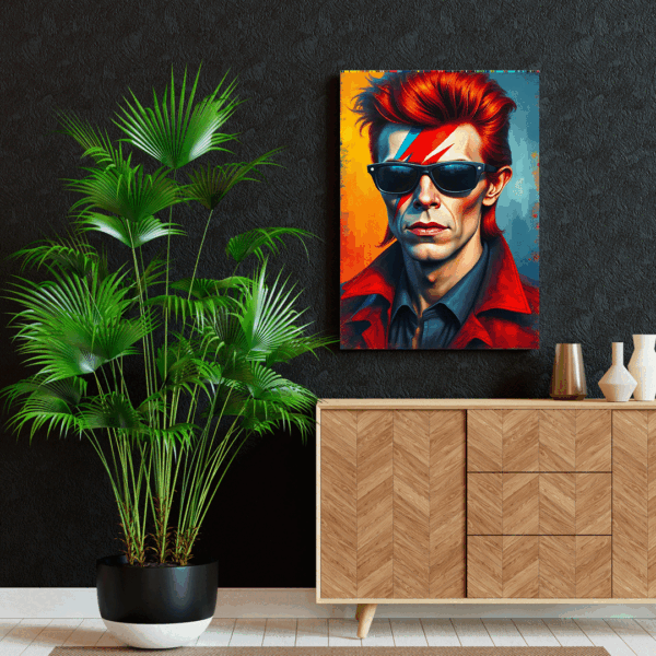 Cuadro Decorativo - Bowie Icono Eterno - Imagen 4