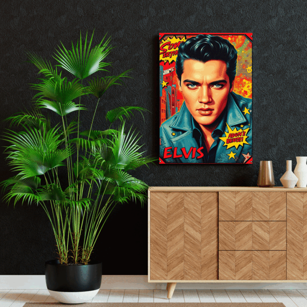 Cuadro Decorativo - Elvis Icono Eterno - Imagen 3