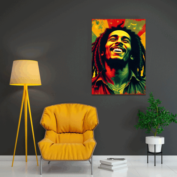 Cuadro Decorativo Bob Marley - Vibraciones Eternas - Imagen 3
