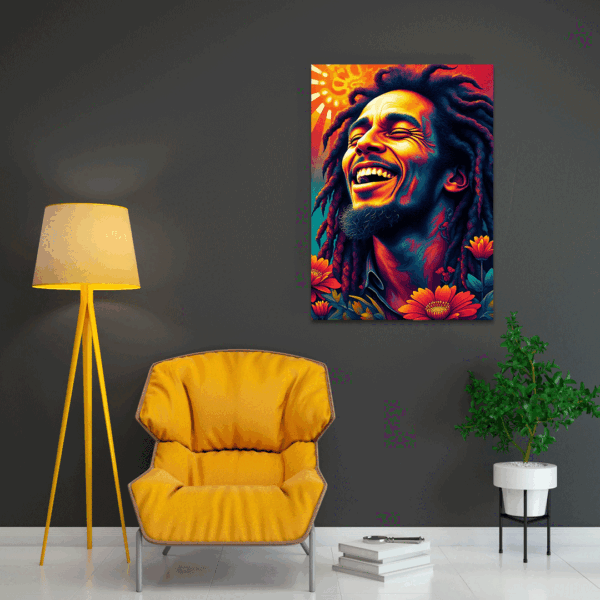 Cuadro Decorativo Bob Marley - Vibraciones Eternas - Imagen 4