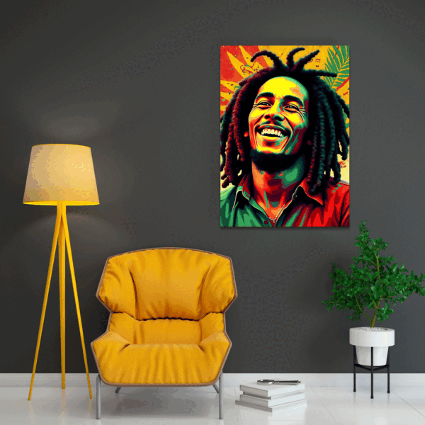 Cuadro Decorativo Bob Marley - Vibraciones Eternas - Imagen 6