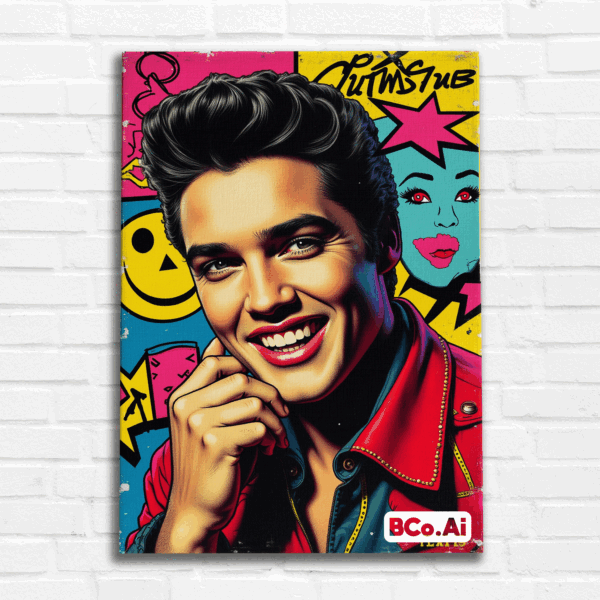 Cuadro Decorativo - Elvis Icono Eterno